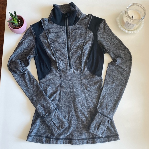 Lululemon Run Your Heart Out Pullover Half Zip Sweater Long Sleeve Top - Picture 8 of 15